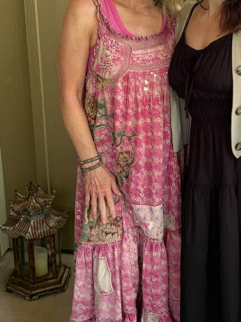NWT Magnolia Pearl Tiered Clementine Slipdress #1224 Indah - Picture 4 of 4